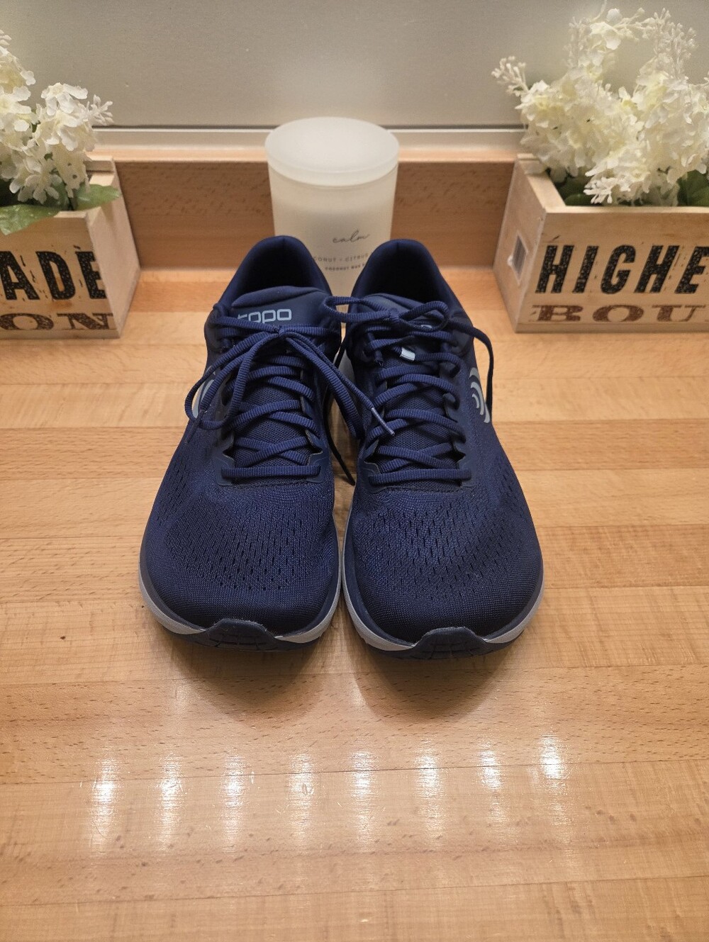 Topo Athletic Phantom 3 Road Running Shoe Purple/Lilac (Navy) Women's Size 11 - Picture 2 of 11